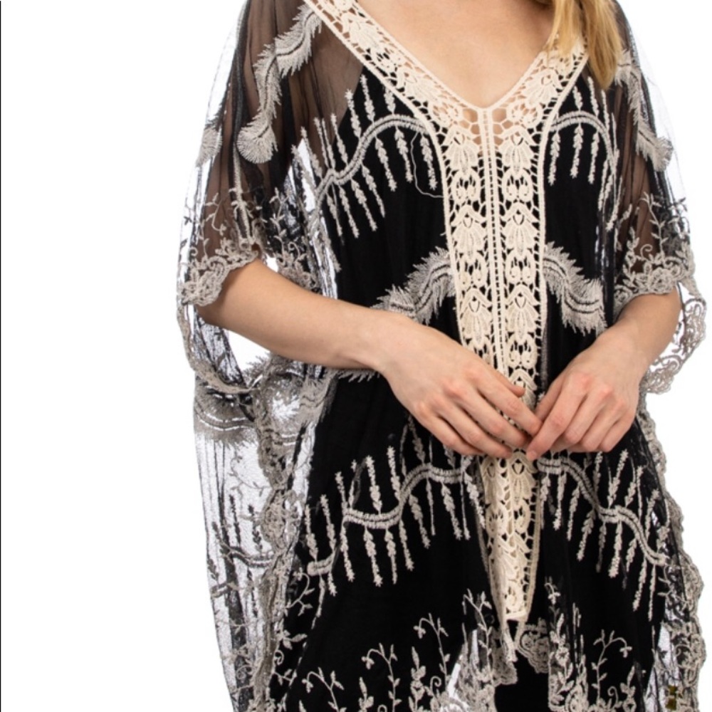 Elegant cover up /poncho